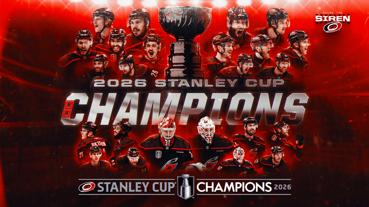 Carolina Hurricanes Win 2026 Stanley Cup Final | Carolina Hurricanes