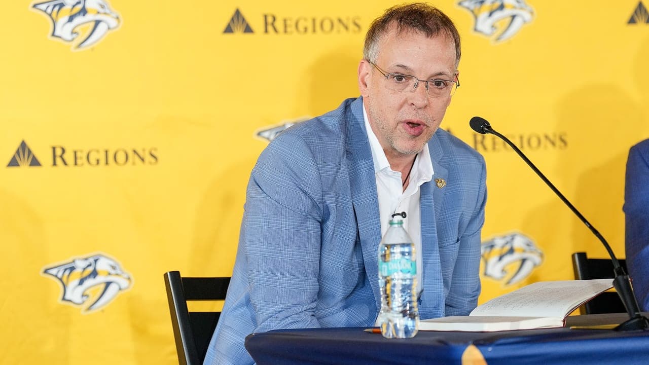 MacFarland settled in with Predators after 'whirlwind' start as new GM | NHL.com