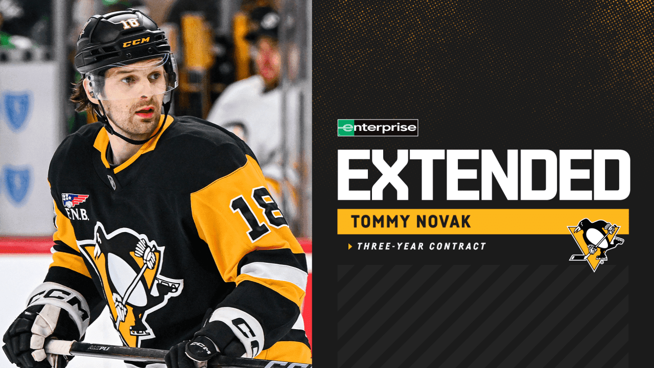 Penguins Sign Tommy Novak to a Three-Year Contract Extension | Pittsburgh Penguins