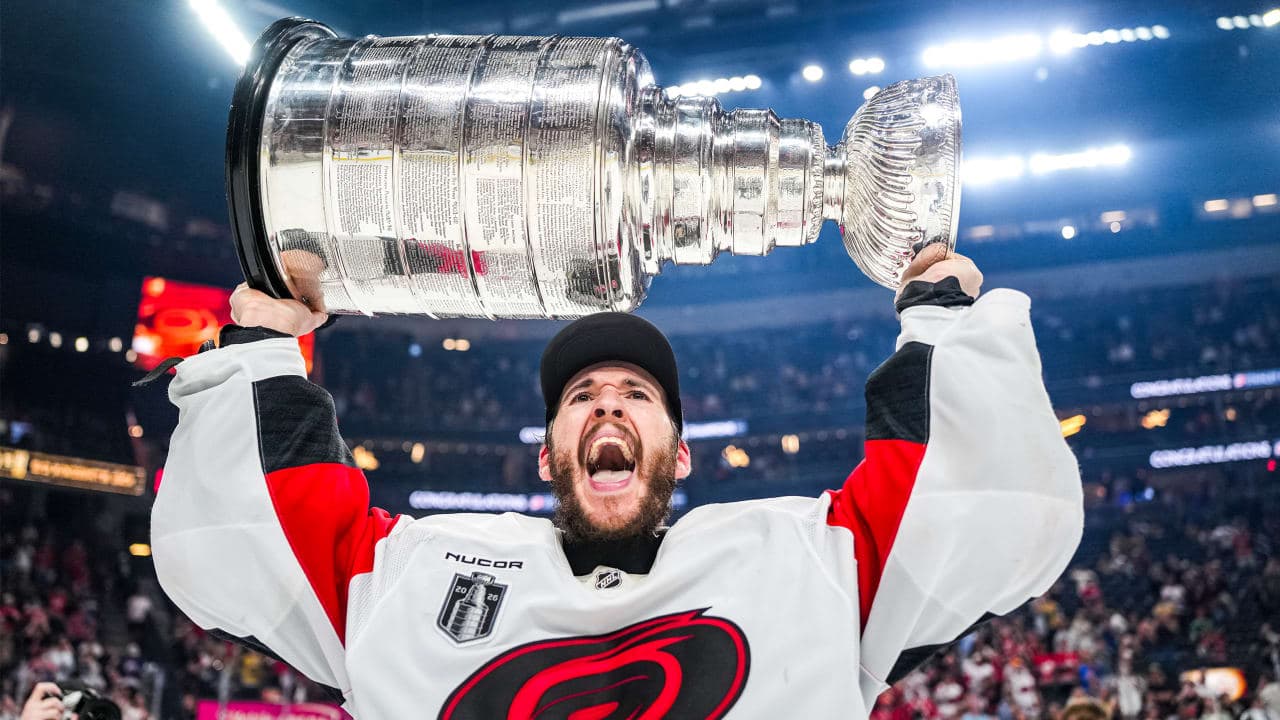 Bussi's journey to Cup win with Hurricanes driven by 'sheer will and desire' | NHL.com