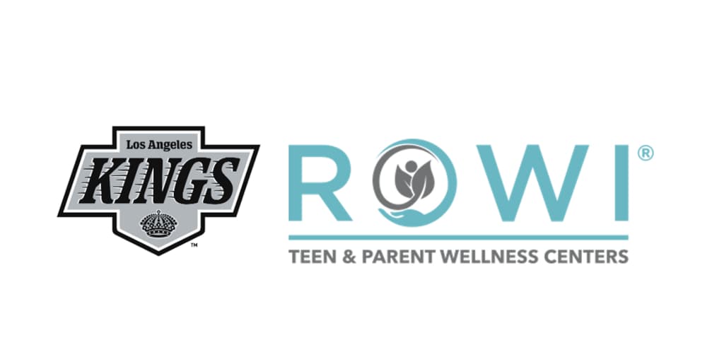 LA Kings and ROWI Teen & Parent Wellness Centers Partner to Advance Youth Mental Health and Family Wellness