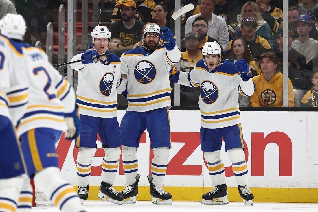 NHL News: Sabres build early lead, eliminate Bruins in Game 6 - CWEB