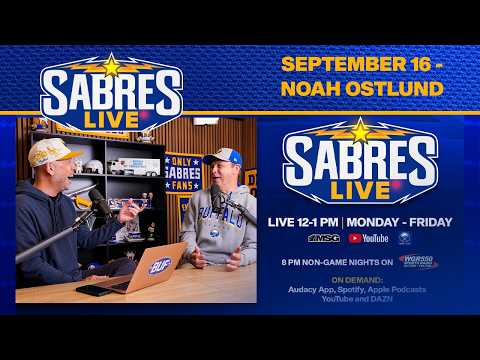LIVE: Sabres Live | September 16, 2026 - BVM Sports