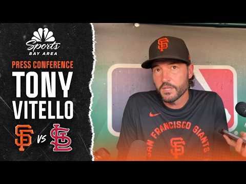 Giants' Tony Vitello shares favorite baseball memories from hometown St. Louis | NBC Sports Bay Area - BVM Sports