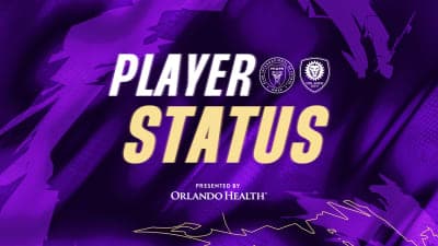 Player status report, presented by Orlando Health: Orlando City SC at Inter Miami CF | Orlando City
