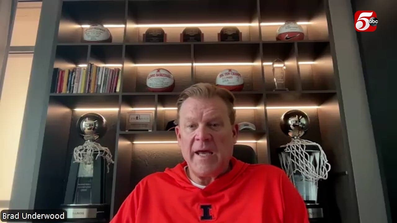 Watch: Illinois basketball coach Underwood loves watching his players Dosunmu, Shannon Jr. star on Wolves playoff stage - KSTP.com 5 Eyewitness News