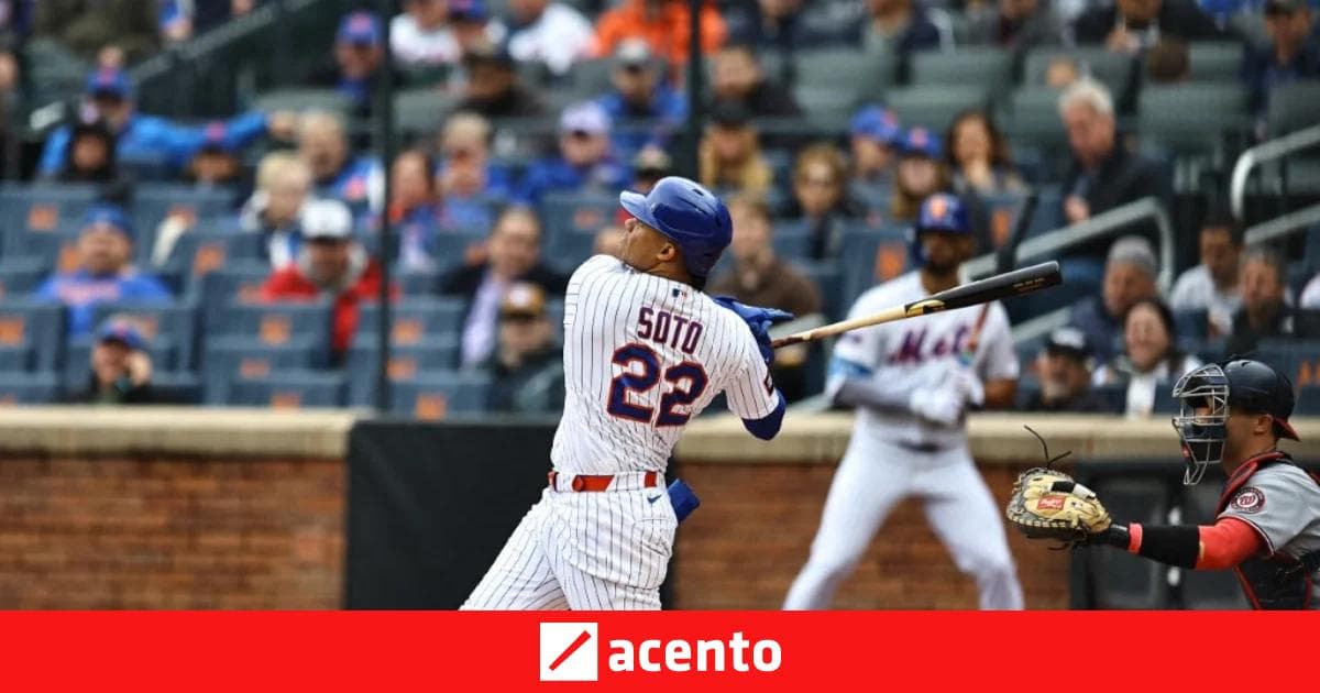 MLB: resultados y posiciones. Juan Soto casi y los Mets pierden 17 de sus últimos 20 juegos | Acento