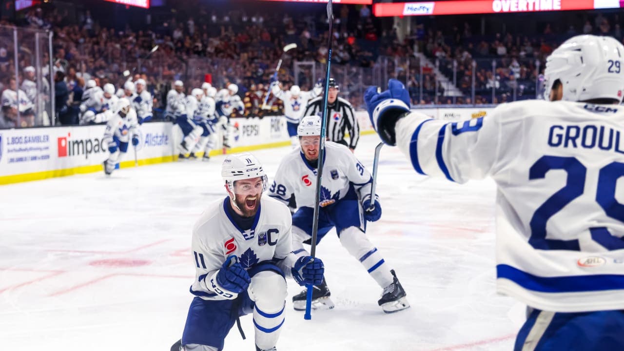 Marlies head back to Toronto with 2-0 lead in Calder Cup Finals | Toronto Maple Leafs