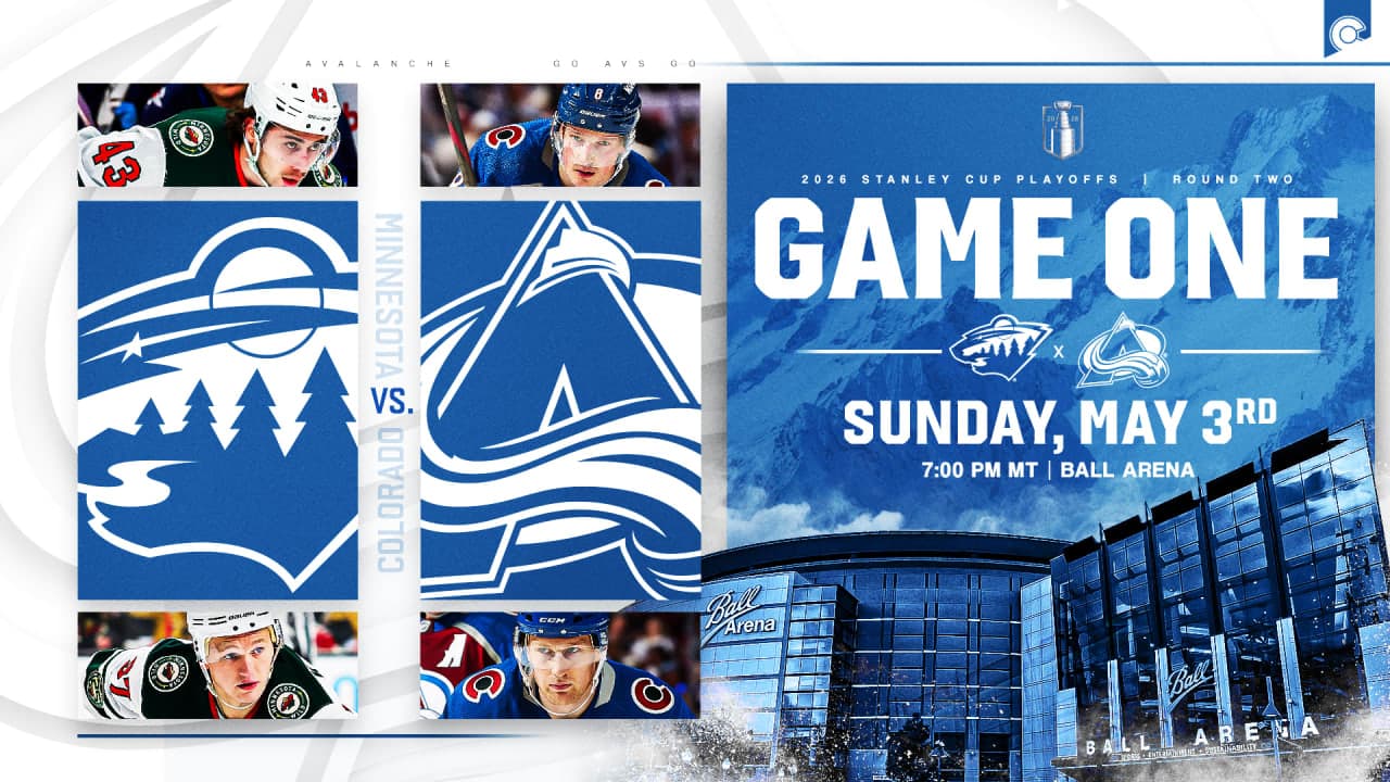 Avalanche Begins Round Two Against Wild on Sunday at 7 p.m. MT | Colorado Avalanche
