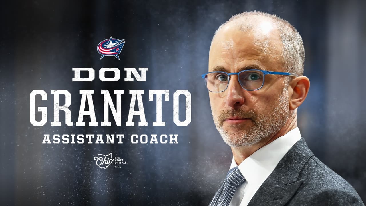 CBJ name Don Granato Assistant Coach and Cody Ward as the club’s video coach | Columbus Blue Jackets