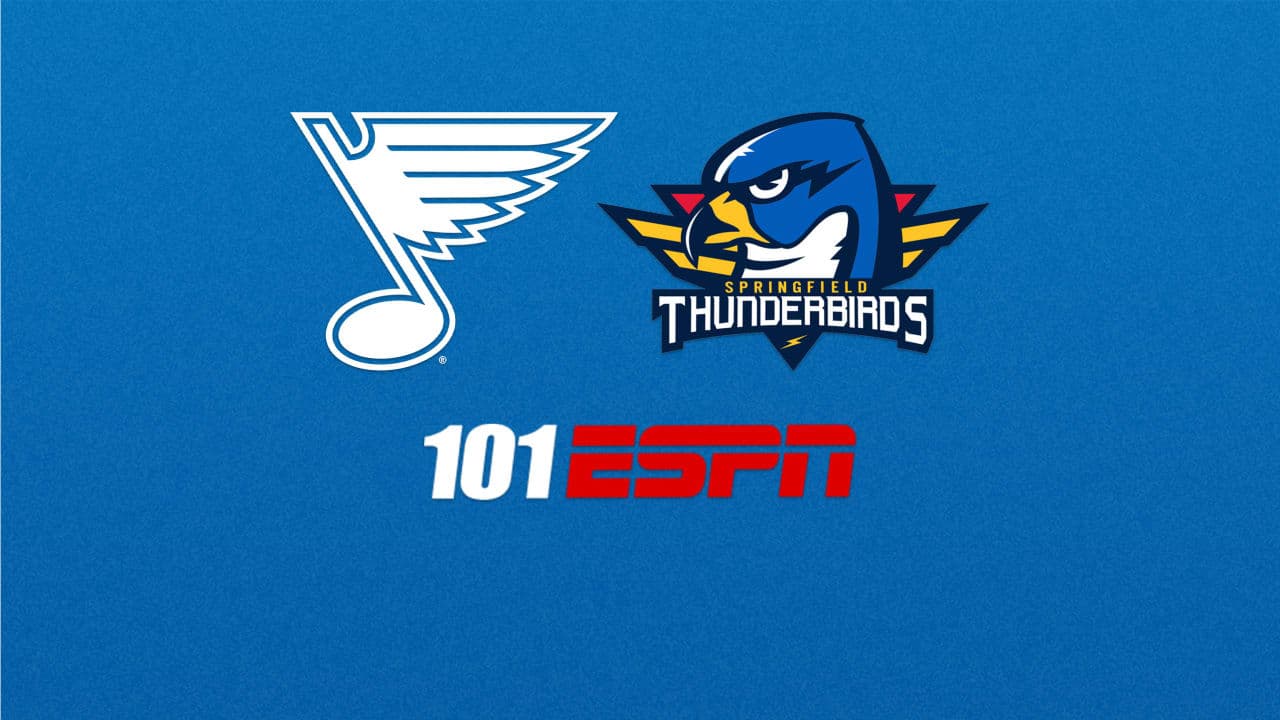 Blues flagship radio station 101 ESPN to broadcast Springfield Thunderbirds playoff series | St. Louis Blues