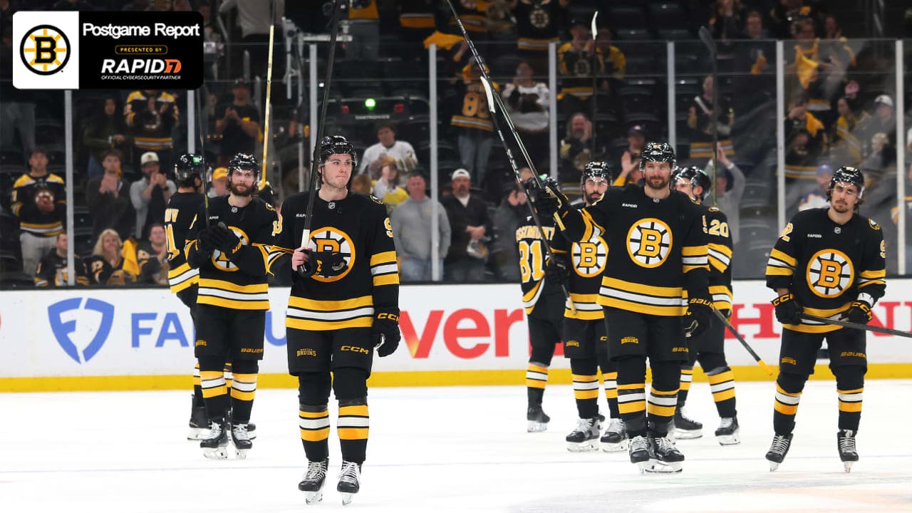 Bruins’ Season Ends as they Fall in Game 6 to Buffalo, ‘It’s Tough, Sucks’ | Boston Bruins