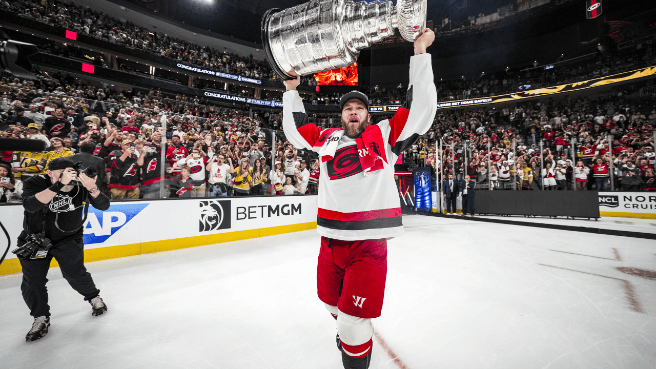Hall wins Stanley Cup in 16th NHL season after finding fit with Hurricanes | NHL.com