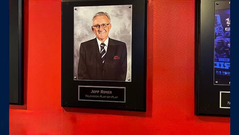 Jeff Rimer, Original Voice of the Florida Panthers, Celebrates Career with New Book