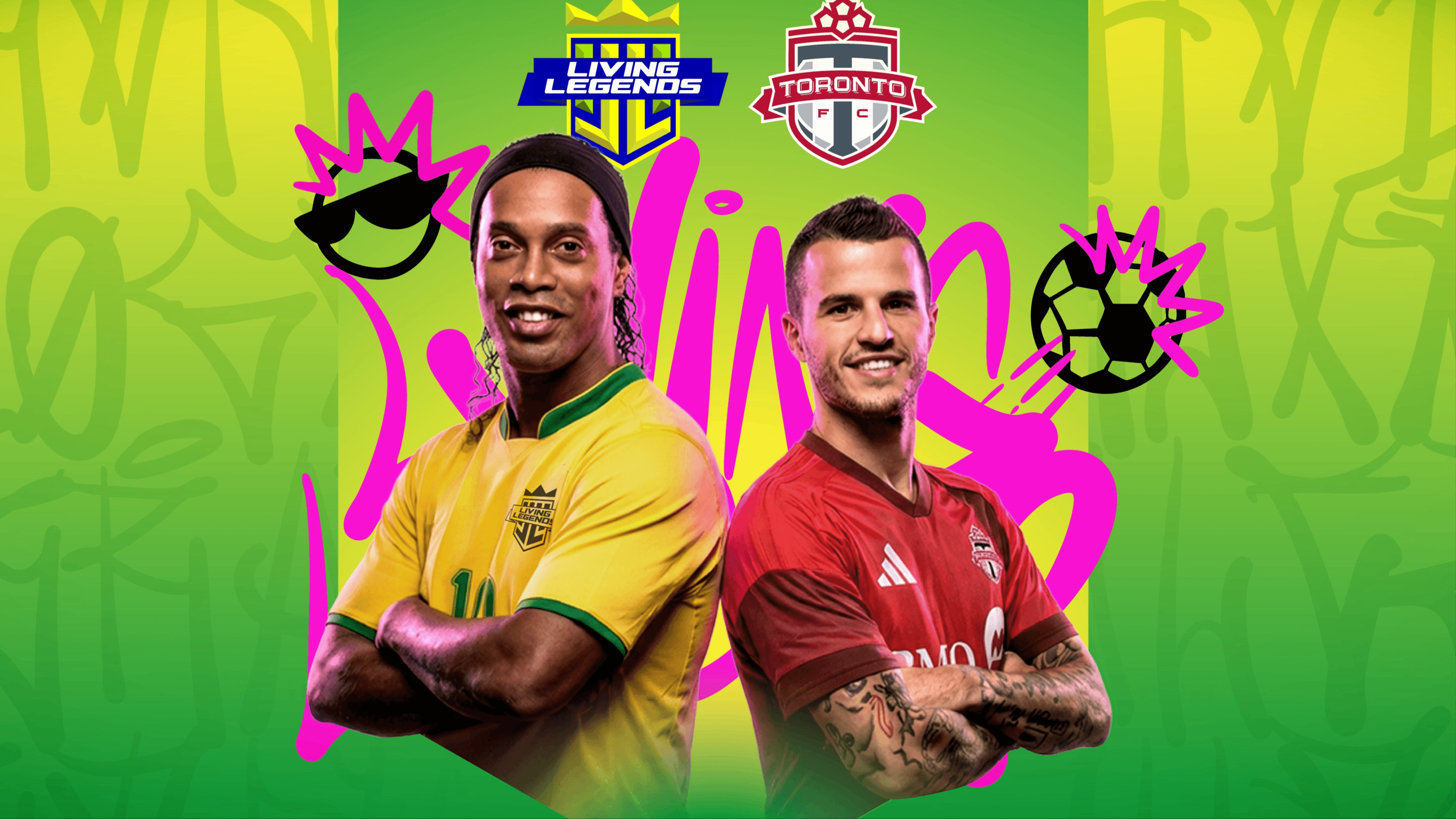 Brazil vs Toronto FC Legends - NOW Toronto