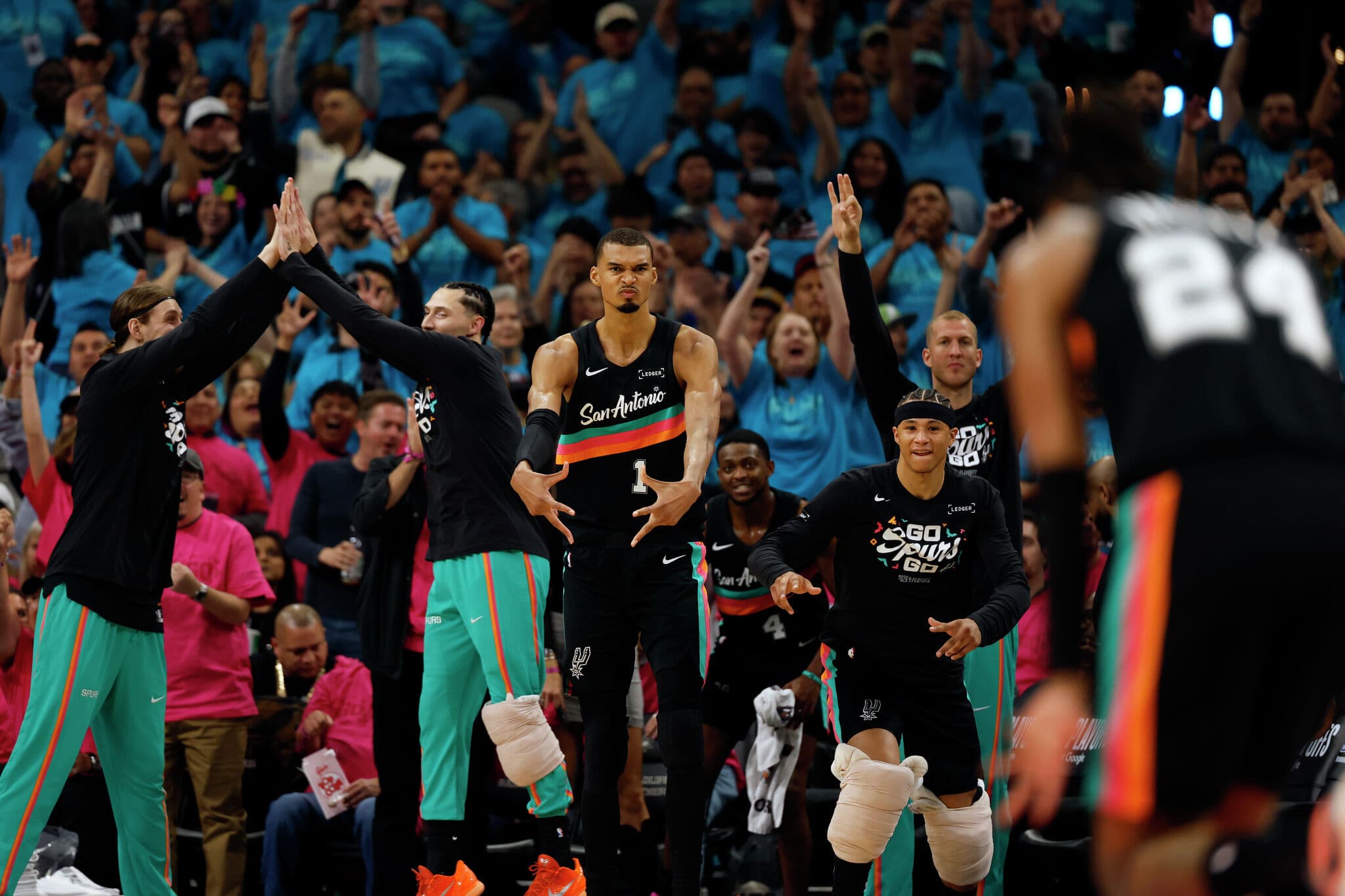 San Antonio nears No. 1 ranking for NBA playoff excitement