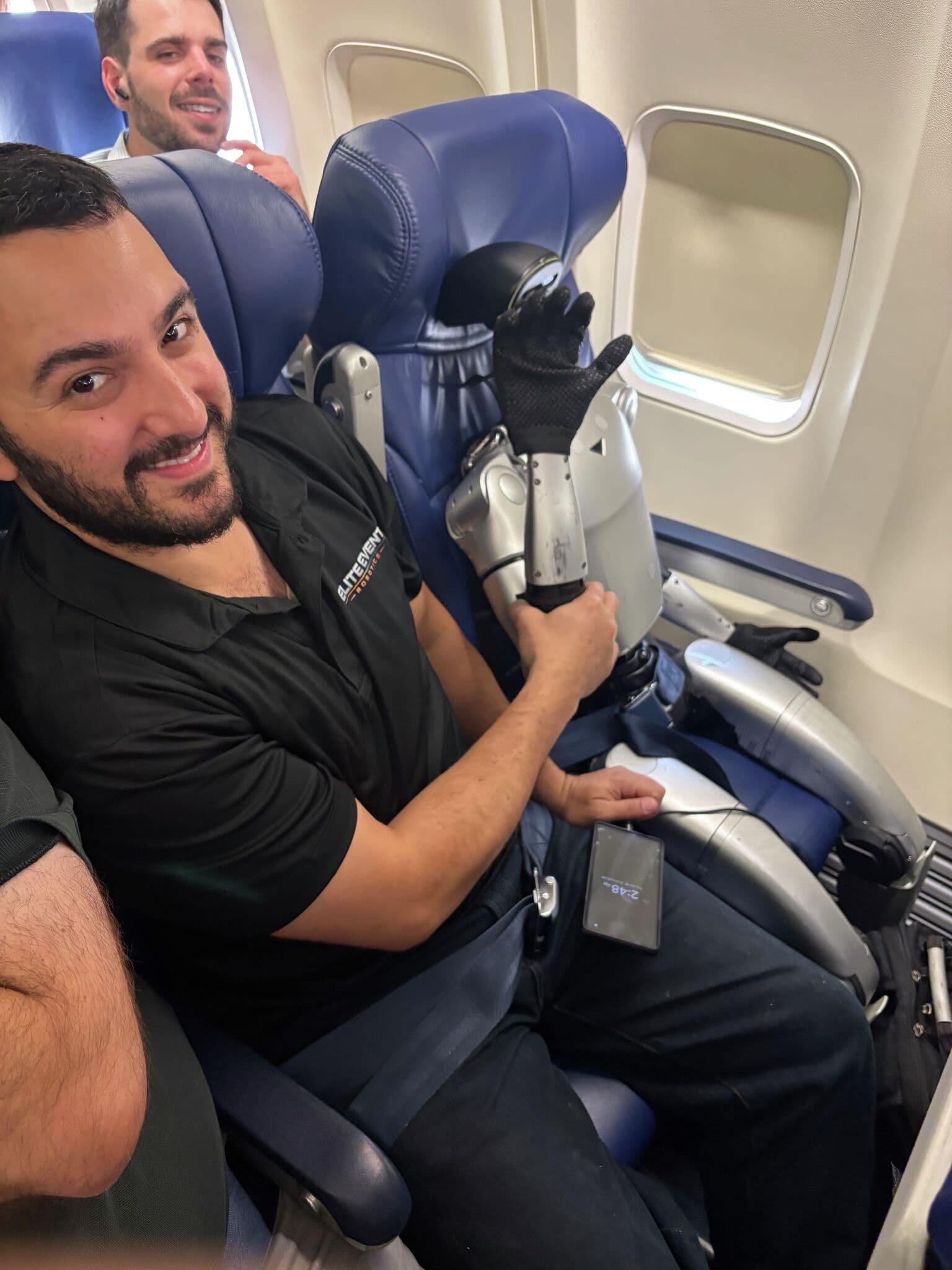 Robot passenger delays flight from Oakland to San Diego