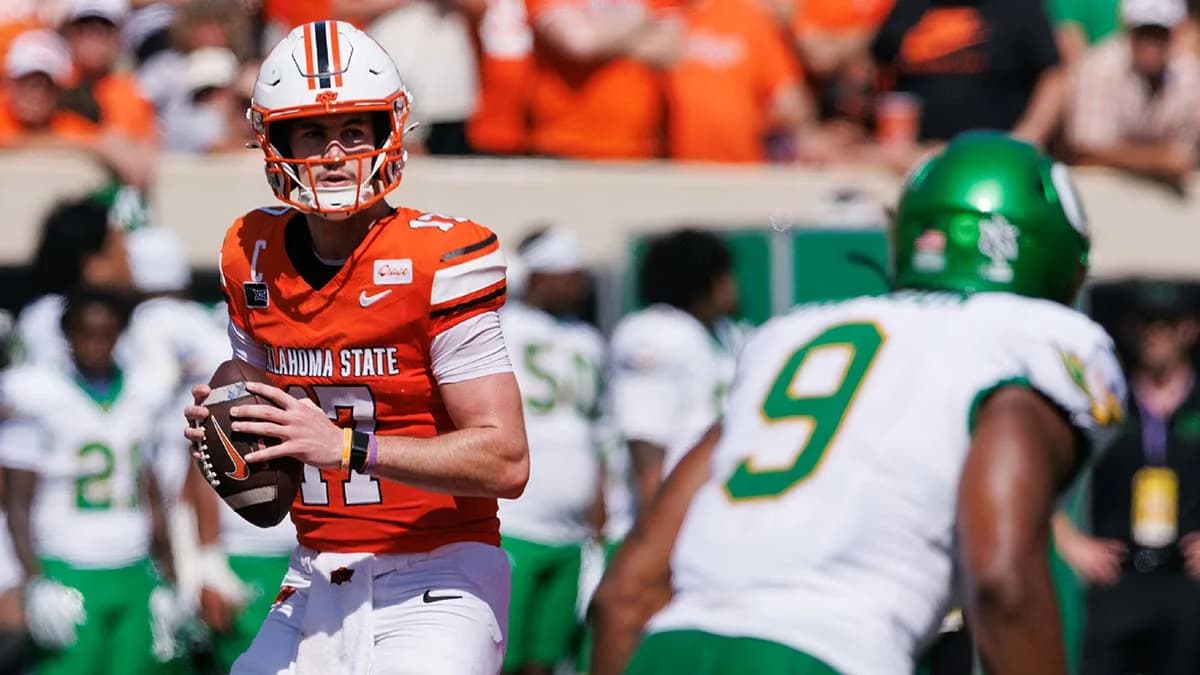 Oklahoma State news: Drew Mestemaker proud of Cowboys 'putting on a show' - Yahoo Sports