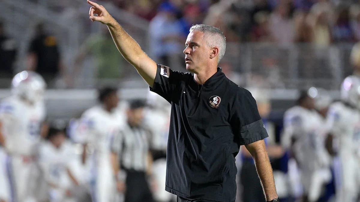 Florida State football news: Mike Norvell on viral moving truck post before Alabama clash - Yahoo Sports