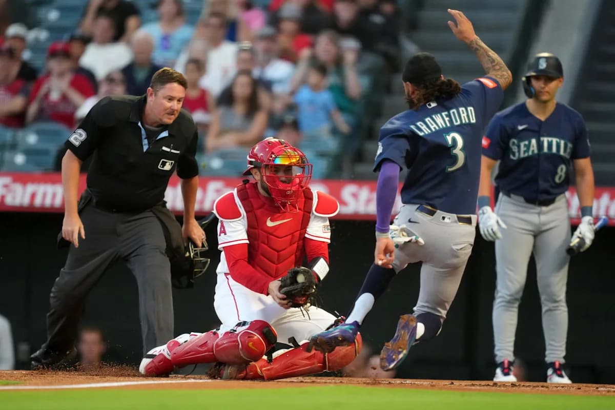 Seattle Mariners Fall Short in Crucial Moments in 6-4 Loss to Los Angeles Angels - Yahoo Sports