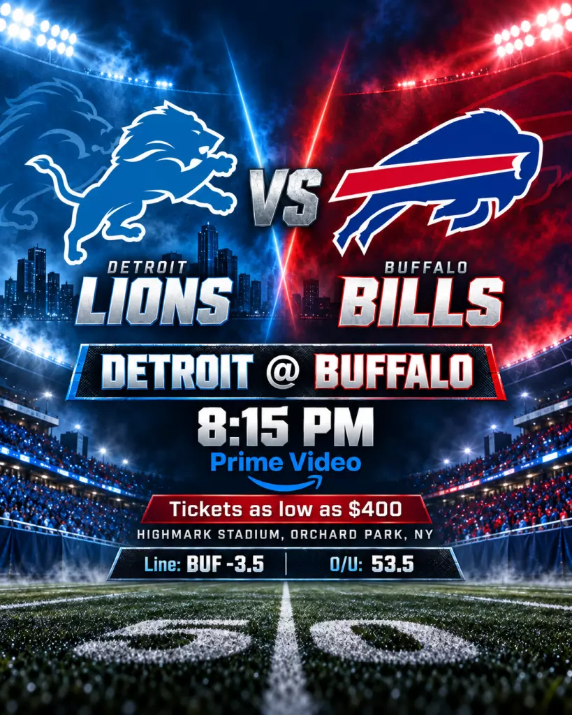 NFL Lions at Bills | Preview and Prediction
