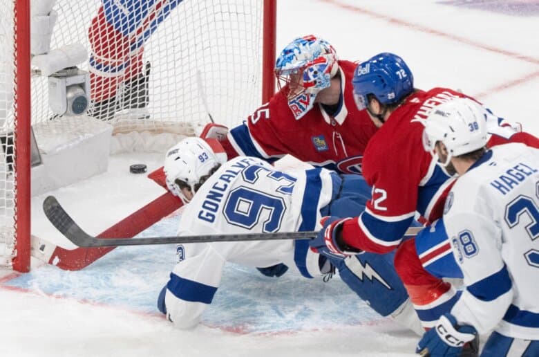 Goncalves scores in OT, Lightning beat Canadiens to force Game 7 - WTOP News
