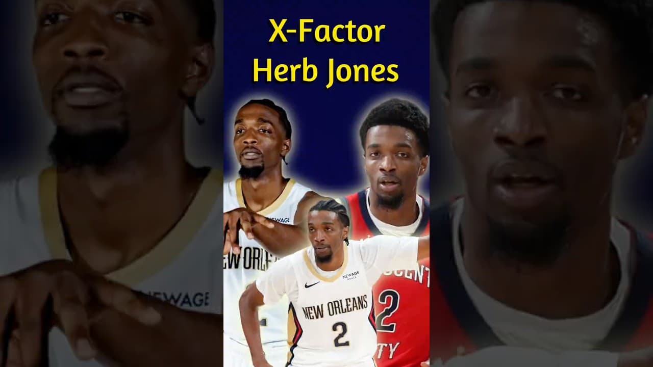 Herb Jones X-Factor?? #nba #neworleanspelicans #basketball #herbjones #zionwilliamson #nbaoffseason - NBA Fanbase