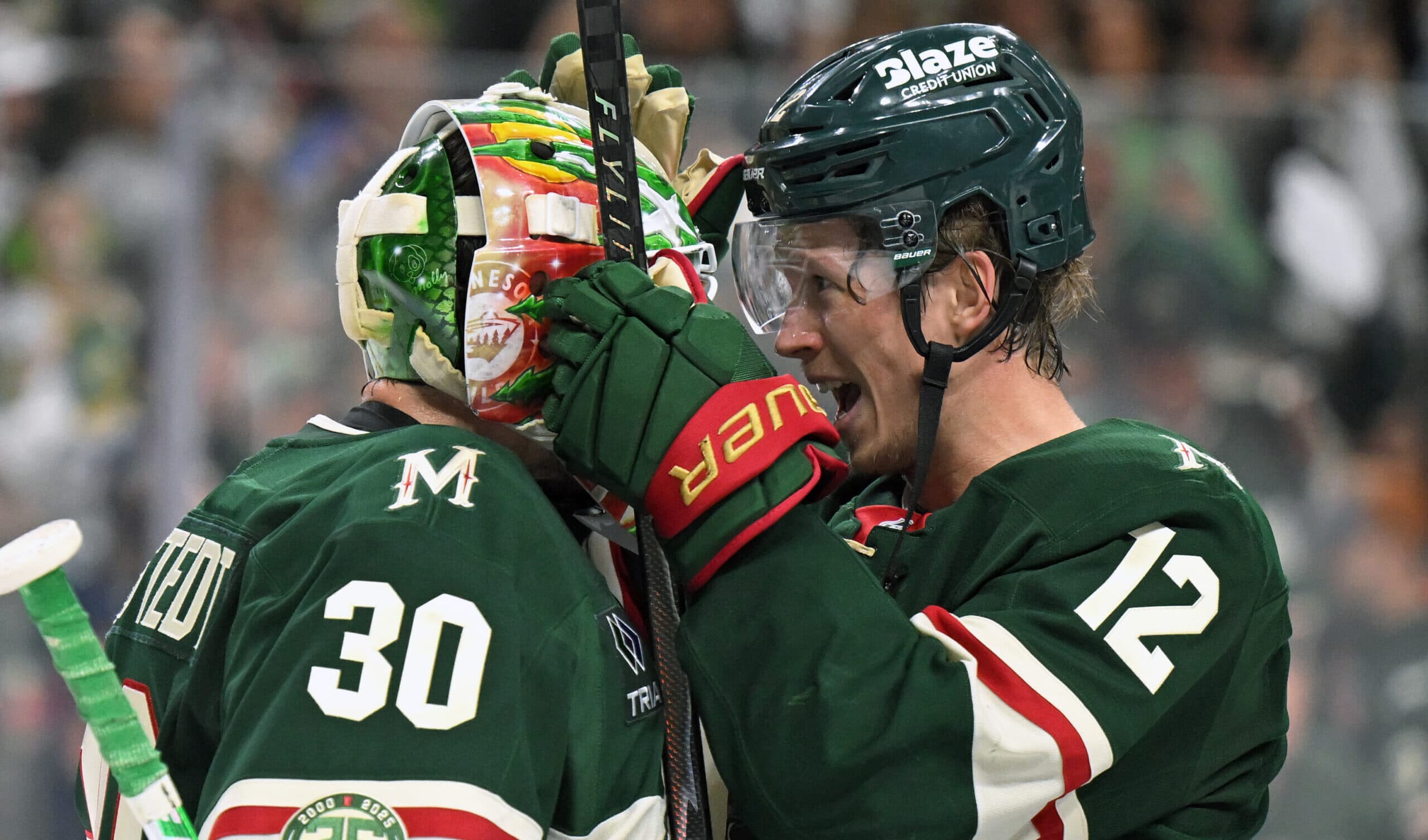 MN Wild Players Shrug Off Historic Playoff Win